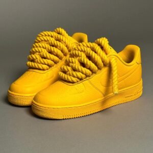 NIKE AIR FORCE 1 “ROPE LACES TRIPLE Yellow