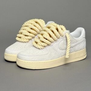 NIKE AIR FORCE 1 “ROPE LACES TRIPLE WHITE